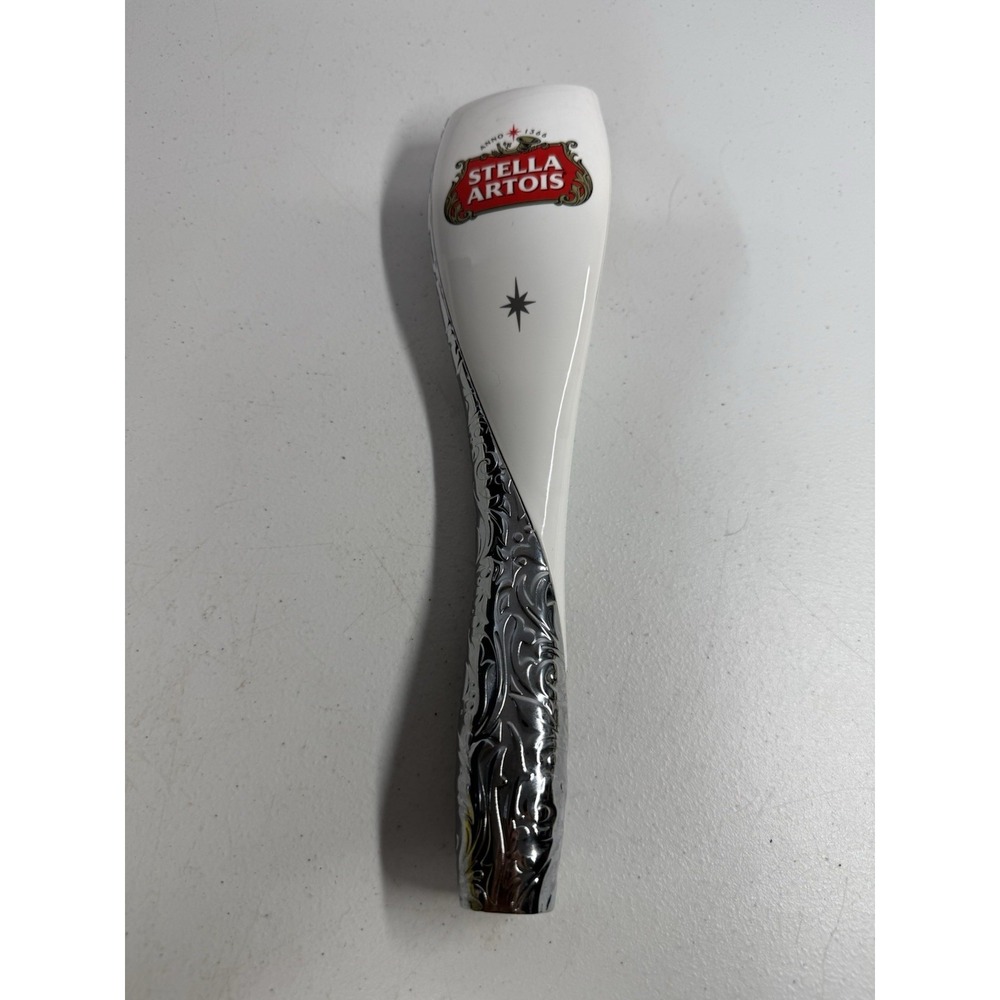 Abita Turbo Dog Wooden 9'' Beer Tap Handle Black Yellow